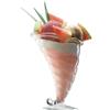 Bormioli Rocco 32 cl - Fortuna Coppa Gelato in Vetro - Set 3 Pezzi