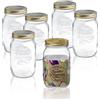 Bormioli Rocco 100 cl - Quattro Stagioni Vasetto - Set 6 Pz