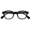 Generico Occhiali da Lettura Unisex, Montatura Classica, Design Vintage, Disponibile in Nero e Tartaruga 1.75 2 2.5 3 (Nero, 3.0, Diottria)