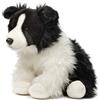 Uni-Toys - Border Collie bianco e nero, seduto (senza guinzaglio) - 26 cm (altezza) - cane di peluche - peluche peluche