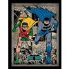 Pyramid International DC Comics FP11321P-PL - Stampa incorniciata Comic Montage di Batman, 30 x 40 cm