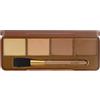 Markwins Essentials Define - Palette Bronzer E Illuminante con Pennello Viso - Palette con Kit Trucchi Professionale Da Portare Sempre In Borsa - Set Trucco Da Regalo Per Ragazze - 160 g
