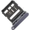 Generico Ricambio Compatibile con Huawei Honor Magic 6 Pro (Magic6 Pro) 5G BVL-AN16 BVL-N49 Vassoio Try tray alloggio porta scheda Dual SIM Card Sim 1 + SLOT SIM 2 slitta lettore (Nero)