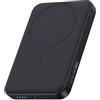 Baseus Enerfill MagSafe Power Bank 10000 mAh 22,5 W Magnetic Power Bank USB C, Batterie esterne senza fili, Mini Power Bank Compatibile con iPhone 17/16/15/14/13/12/Pro/Pro Max Serie, Nero