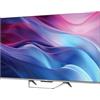 Haier H55Q80FUX - TV 55 Pollici, Smart TV 4K, QLED, Wi-Fi, colore Nero, DVB-T2, Classe energetica F