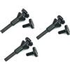 Epdpekc Supporto per Mandrino Montaggio per Disco Taglio 1/4 Pollici Foro per Albero 3/8 Pollici e 1/4 Pollici, Per Accessori per Smerigliatrici Utensile Rotante per Trapano(Confezione 3)