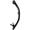 Cressi Scilla Snorkel Black - Tubo Snorkel Dry Unisex per Immersione Apnea e Snorkeling, Nero, Taglia Unica
