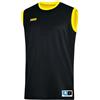 JAKO Change 2.0, Maglia Double-Face. Uomo, Nero/Citro, L