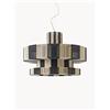 Westwing Collection Lampada a sospensione grande in lino Lace -