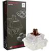 CHERRY MX2A RGB BROWN Switch Kit, 36 Interruttori Meccanici (5-PIN), Per Tastiera Fai-Da-Te, Hot-Swap o Da Gioco, Switch Tattile senza Clic, Mirato e Percepibile