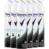 Rexona Anti-Perspirant Deodorant Spray Motionsense Invisible Aqua 150Ml, prodotto per la cura personale per igiene quotidiana