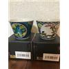 Kutani Ware Dragon Ball Kutani Ware Mini Cup Set 2 pezzi ceramica giapponese Kame Sen'nin...