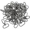 50pcs girevole aragosta fermagli gancio in lega portachiavi portachiavi split