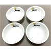 Corelle Peanuts Snoopy Bowl Set di 4 ciotole in melamina resistenti nuove mai...