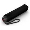 Knirps A.050 - Ombrello tascabile Medium Manual, compatto e resistente alle tempeste, stabile, antivento, Nero, Centre, Compatto