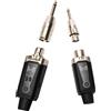 MICROFONO SENZA FILI UHF 16 CANALI TRASMETTITORE ADATTATORE XLR M2 SYSTEM