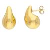 ORO&CO 925 Orecchini in argento 925 dorato a goccia 1,9 cm oro&co 925