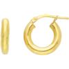 ORO&CO 925 Orecchini a cerchio in argento dorato 925 8 mm oro&co 925