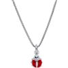 ORO&CO 925 Collana pendente coccinella argento 40 cm oro&co 925