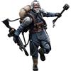 GWTCTOY JoyToy 40K Original Licensed 1:18 Figura d'Azione, Astra Militarum Death Korps of War Veteran Squad Guardsman