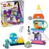 LEGO DUPLO Avventura dello Space Shuttle 3 in 1, Astronave Giocattolo da Costruire, Gioco Educativo per Bambini e Bambine da 3 Anni in su, Razzo Spaziale Didattico per i Fan della Scienza 10422
