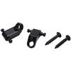 Fvoagaou A Set di 2 pezzi per chitarra elettrica Roller String Tree String Retainer - Nero