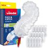 Vileda Flex&Catch kit catturapolvere con manico corto e 15 ricambi | Cattura fino a 3 volte più polvere rispetto ai piumini tradizionali | Gancio per fissare il piumino