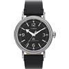 Timex Men's Waterbury Coin Edge 40mm Leather Strap Watch
