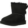 UGG Mini Bailey Bow Ii, Stivali Classici Unisex - Bambini e ragazzi, Nero, 36 EU