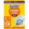 Swiffer Duster, Starter Kit Manico + 13 Piumini Catturapolvere