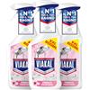 Viakal Anticalcare Spray, Fragranza Fresco Profumo, 3 Bottiglie da 800ml