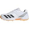 adidas Unisex - Adulto 22Yds Spike Shoes, Ftwr White/Aurora Onix/Lucid Tangerine, 40 2/3 EU