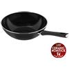 ZWILLING Lumotion Wok - 30 cm, alluminio, Ceraforce Black
