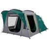 Coleman Oak Canyon 4 BlackOut Tenta | Tenda a tunnel per famiglie da 4 persone con 2 camere da letto oscurate e zona giorno | Tenda da campeggio | Impermeabile da 4500 mm | con telo di fondo cucito