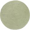 HAMID Tappeto da Interno/Esterno in PET Riciclato - Lavabile e Impermeabile - Ecologico e Sostenibile - Perfetto per Terrazza, Giardino o Soggiorno (120x120cm, Verde)
