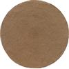 HAMID Tappeto da Interno/Esterno in PET Riciclato - Lavabile e Impermeabile - Ecologico e Sostenibile - Perfetto per Terrazza, Giardino o Soggiorno (120x120cm, Marrone)