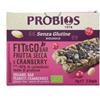 Barretta Fit&Go Frutta Secca E Cranberry Senza Glutine - Probios 75 g