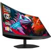 Sceptre - Monitor da gioco curvo da 27, 1500R 100Hz, HDMI X2, DisplayPort da 1 ms, 100% sRGB, macchina per altoparlanti integrati, colore nero 2024 (C275W-FW100T)