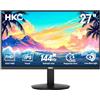 HKC Monitor Gaming 27 Pollici, IPS FHD 144Hz, 5ms GTG, Eye Care