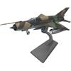 Modellino in lega di aereo MIG-21 in scala 1/72, oggetto da collezione e