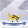 XK A210 RC Aereo Aereo Radio 3D/6G Aliante Schiuma Modello Di Aeromobile