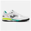 Joma Scarpe Calcio Calcetto Joma Top Flex Rebound 2602 Turf Bianco UOMO