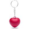 Portachiavi antistress cuore in plastica Personalizzate o neutre