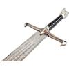 Spada Lungo Artiglio DAMASCATA di jon Snow Serie TV Games of Thrones (ZS641)