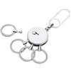 Troika Unisex Patent Easy Key Chain (pack of 1) 9,3 x 5 x 0,9 cm Silver Colours