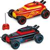 Mondo Motors - Hot Wheels Micro Rip Rod - Macchina radiocomandata per Bambini - 2 Colori Assortiti - Scala 1:28-63702
