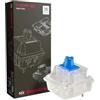 CHERRY MX2A RGB BLUE Switch Kit, 36 Interruttori Meccanici (5-PIN), Per Tastiera Fai-Da-Te, Hot-Swap o Da Gioco, Switch Tattile Con Clic (Clicky), Forte e Percepibile