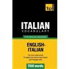 Andrey Taranov Italian vocabulary for English speakers - 7000 words (Tascabile)