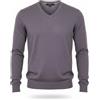 SCOTCH & SODA Ams Couture Felpa Uomo Scollo V Viola Melange Manica Lunga