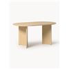 Westwing Collection Tavolo ovale in legno Toni, varie misure - Marrone